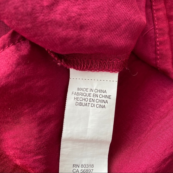 LUCKY BRAND Tie Front Blouse - Picture 8 of 9